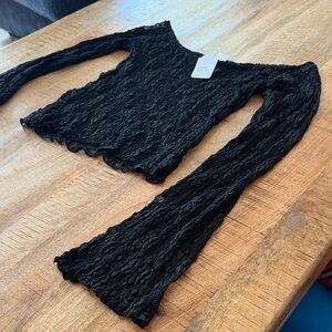 Textured Off-Shoulder Blouse